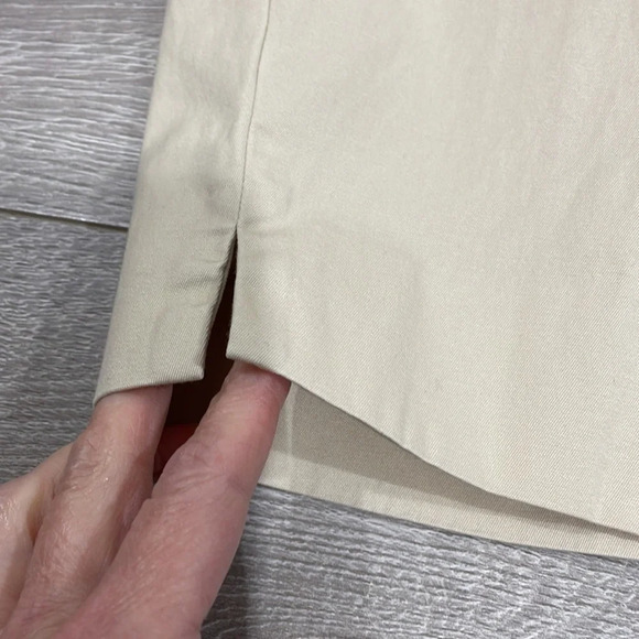 Talbots Perfect Crop Khaki Pants 22WP - Picture 13 of 15